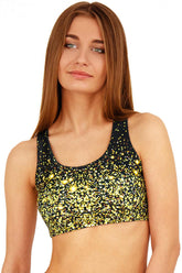 Chichi Stella Black Seamless Racerback Sport Yoga Bra - Women - Pineapple Clothing